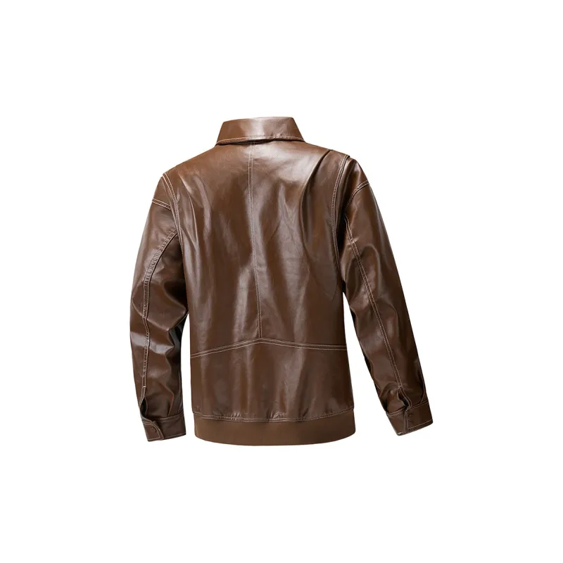 LISENPOK Leather Jackets Unisex-1