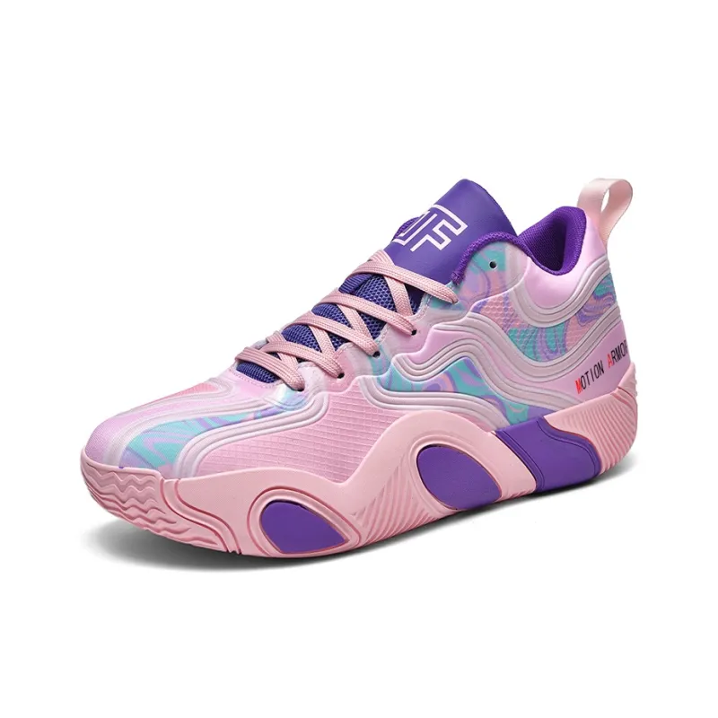 Motion Armor Abrasion Resistant Coverage Low Top Basketball Shoes Unisex-5