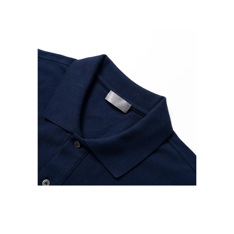 DIOR Cd Icon Embroidery Polo Shirt-7