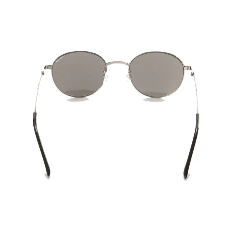 Police Titanium Round Sunglasses Unisex Silver-4