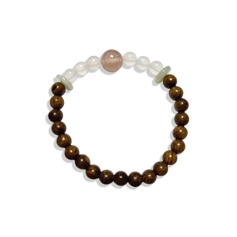 BNNYW Golden Sandalwood Bracelets Unisex-0