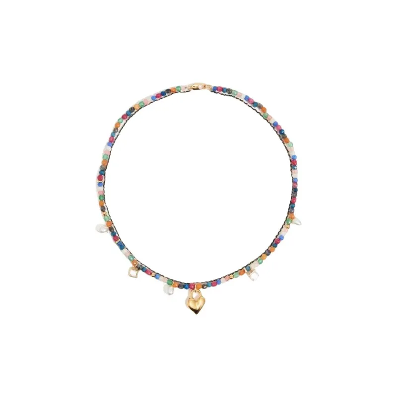 Bimba Y Lola Multicolour-beaded Necklace-1