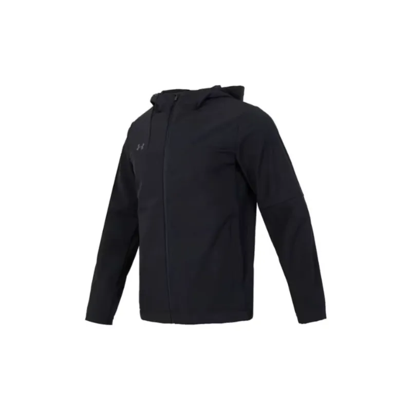 Under Armour Jackets Coats Men's Black Comes With Survival Wristbands-1
