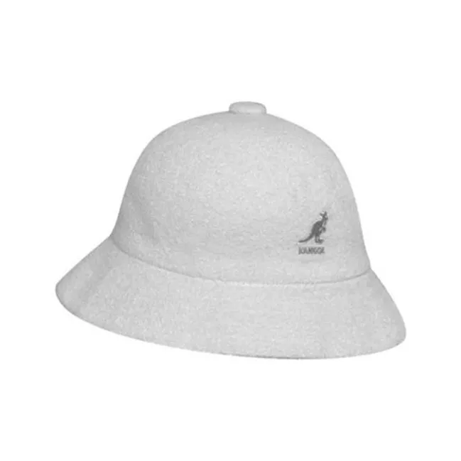 KANGOL Bucket Hats Unisex White-1