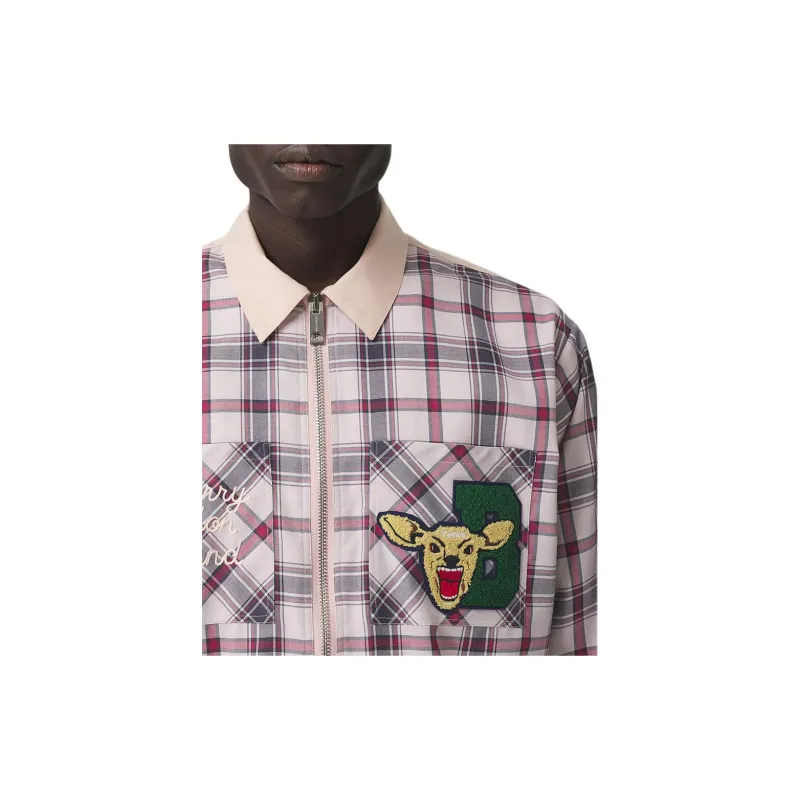 Burberry Shirt Men's Ice Frost Pink-4