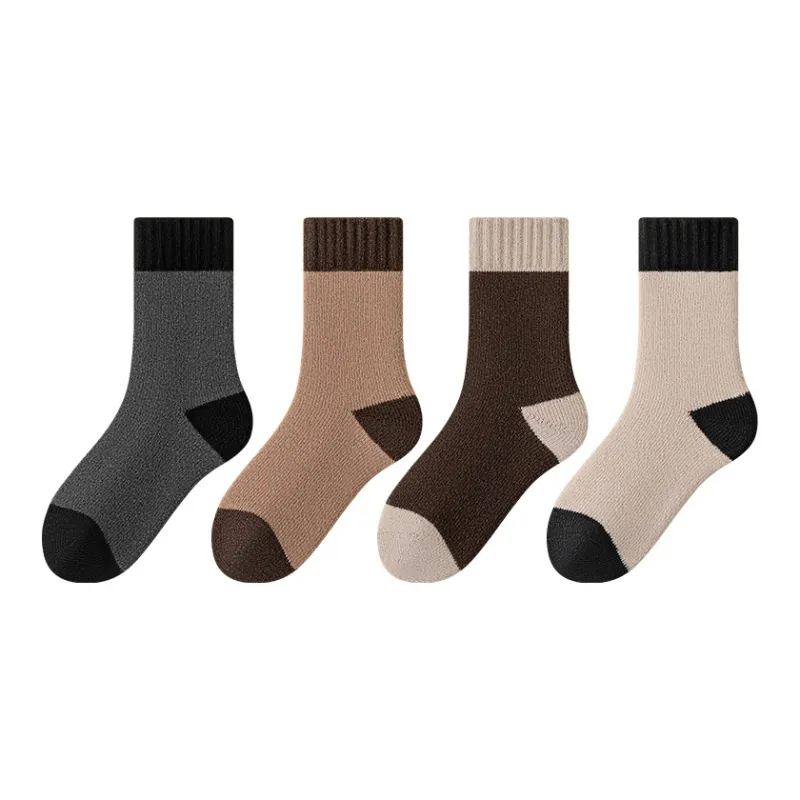 MIIOW Mid Calf Socks Unisex 4 Pack-20