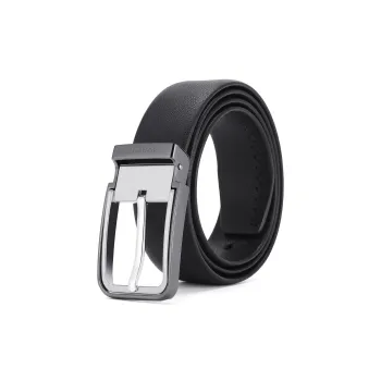 SEPTWOLVES Split Cow Leather Leather Belts Men's Width 3.5CM