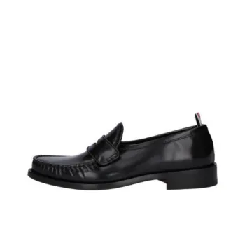 THOM BROWNE Almond Toe Penny Slot Loafers
