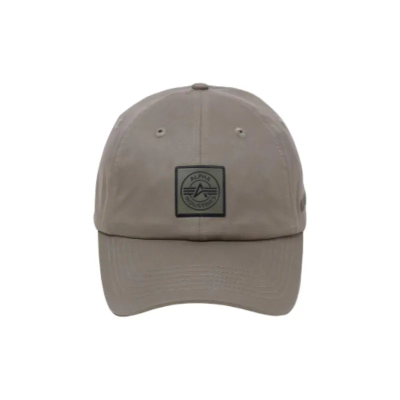 Alpha Industries Cotton Baseball Caps Unisex Brown Gray-0