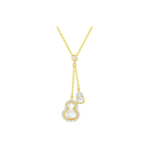 CHOW TAI SENG S925 Silver Necklaces Women's