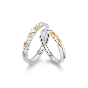 ZSY Silver 925 Ring 'Love Forever' Unisex
