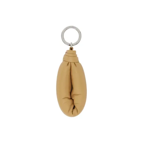 Lemaire Leather Keychains Men's Camel