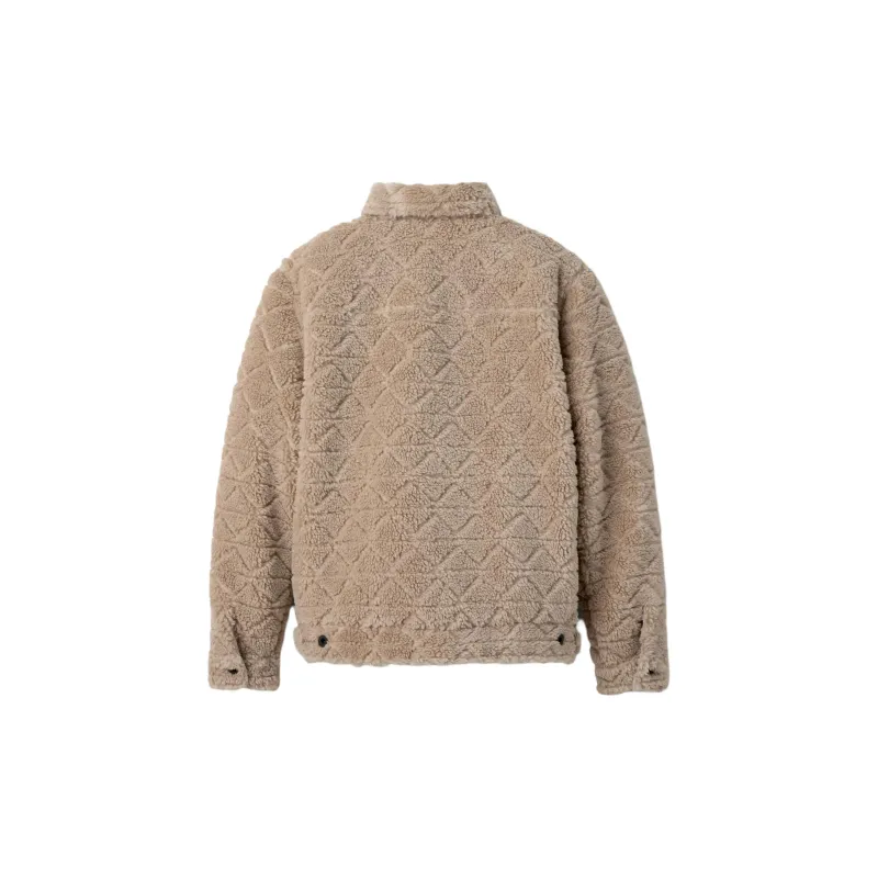 UGG Velvet-feel Coat Men's Oil Gray-1