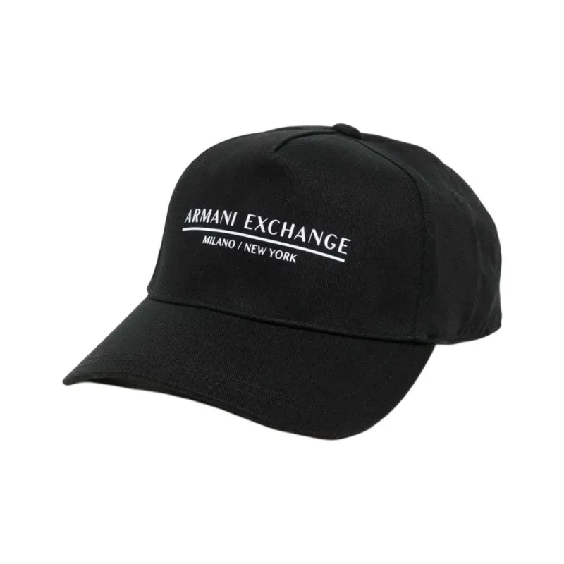ARMANI EXCHANGE Logo print Cotton Cap-2
