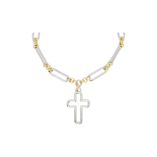 Laura Lombardi 14K Gold Necklaces Women's Gold/Silver