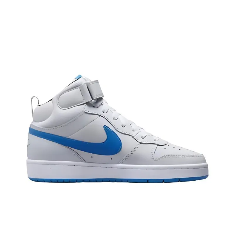 Nike Court Borough Mid 2 'Grey Light Blue' GS-1