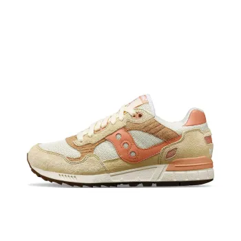 Saucony Shadow 5000 Anti Slip Wear Resistant Low Top Casual Running Shoes Unisex Khaki