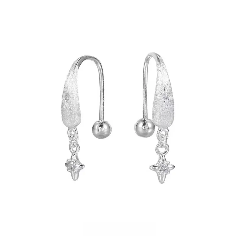 ZWU 925 Sterling Silver Earrings Kids'-3