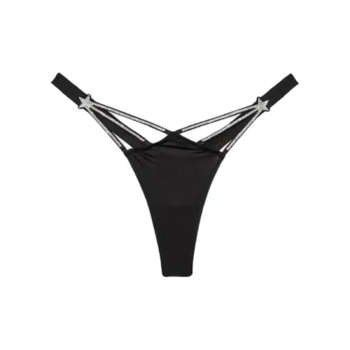 Victoria's Secret 24 Big Show Collection VERY SEXY Underpants Women's Black