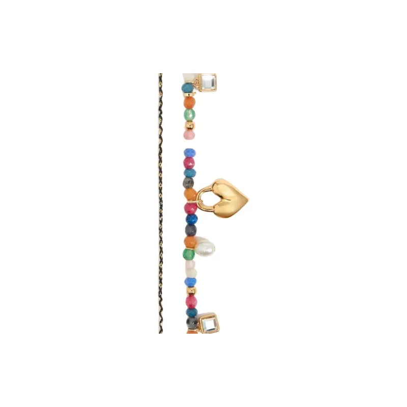 Bimba Y Lola Multicolour-beaded Necklace-3