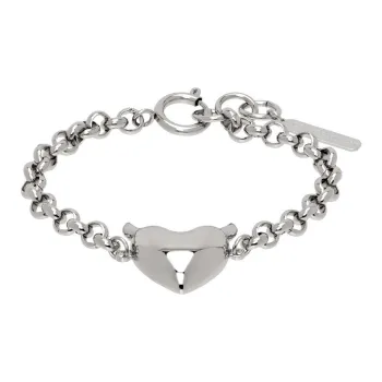 JUSTINE CLENQUET Palladium-Plated Brass Bracelets Women's Silver