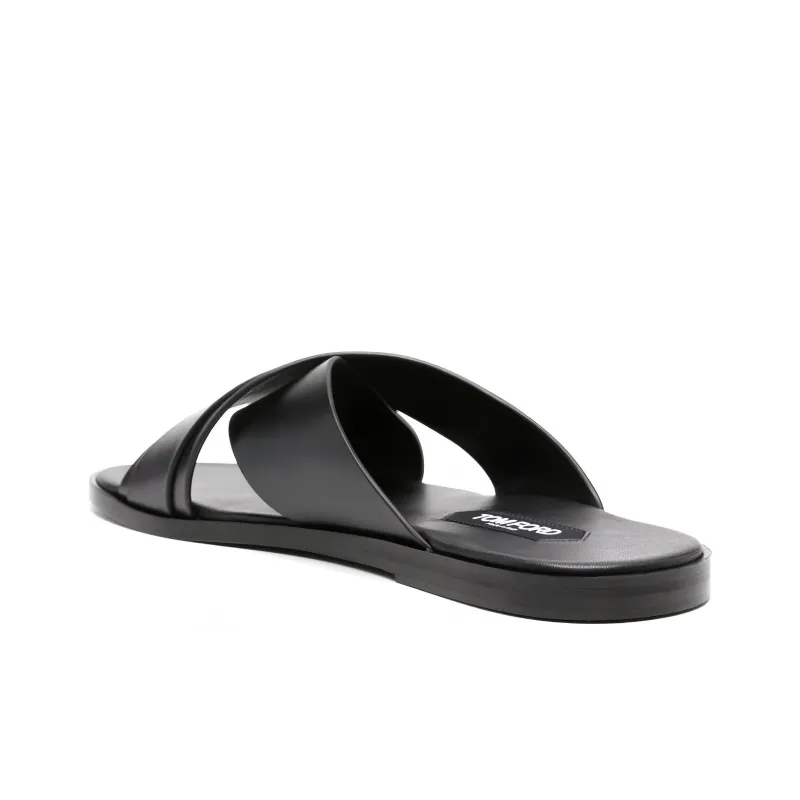 TOM FORD Preston Leather Slides-3