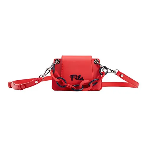 FILA Polyurethane Crossbody Bag Regular Women's Red
