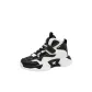 JJ6185 Black White[Leather Upper Waterproof]