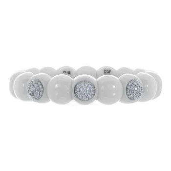 Roberto Demeglio 18kt White Gold Dama Diamond Bracelet