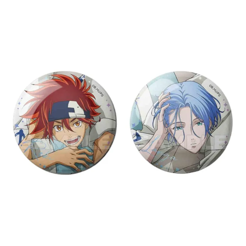 Xhdm SK8 The Infinity Bathrobe Collection Xihu Wuli & Chihe Blue Garland Edition Badges-0