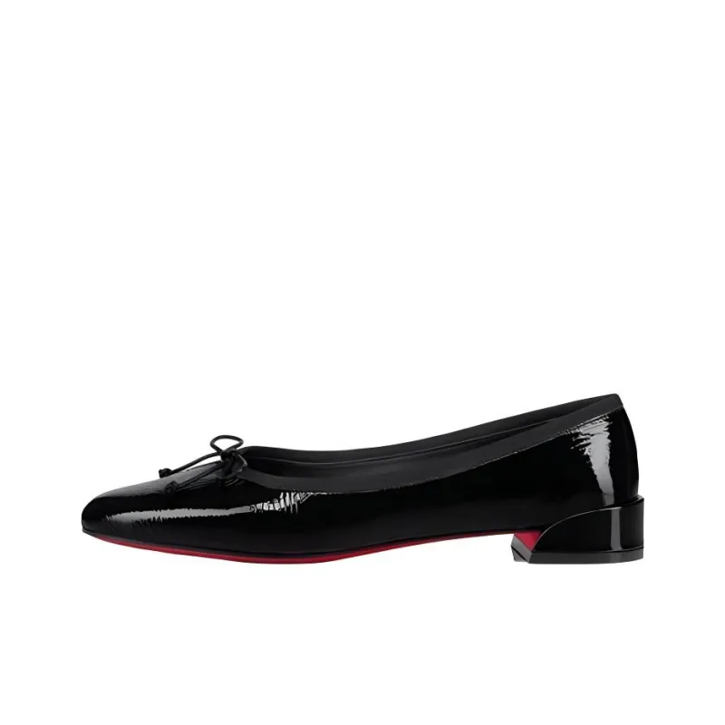 CL LUBOTING Sweetie Jane Casual Single Shoes Women's Black-0