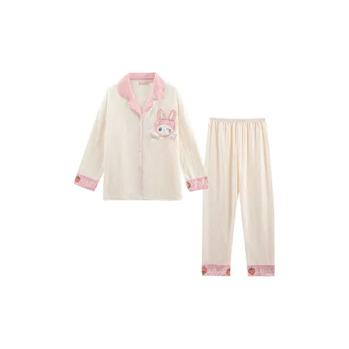 Sleeping Beauty Pajama Set Women's White