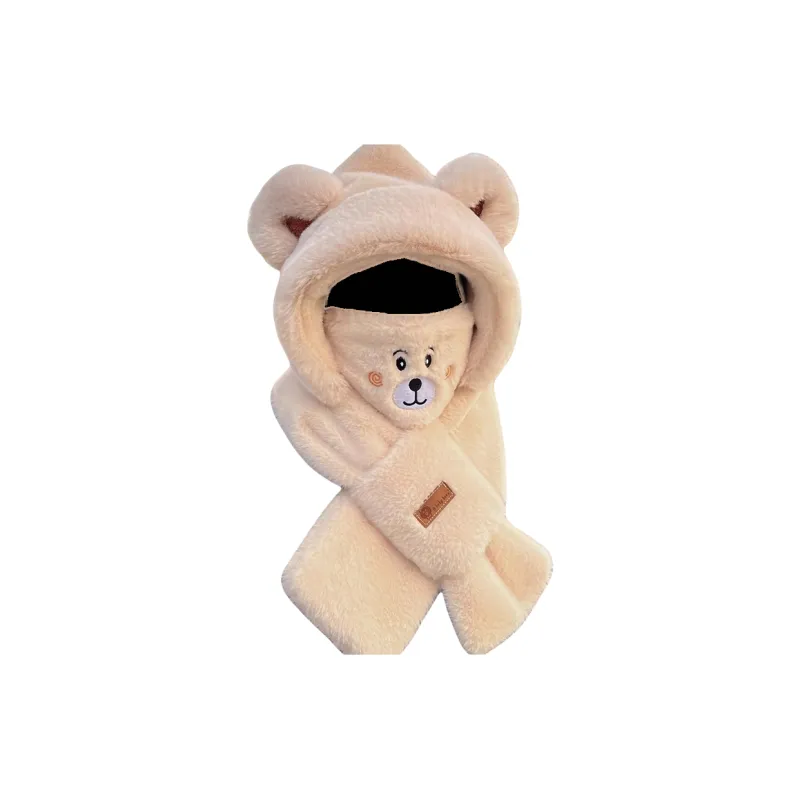 Under Cotton Polyester Blend Beanies Women's-2