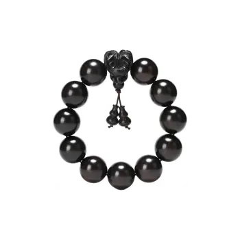 Is Here Ebony Wooden Bracelets Men's