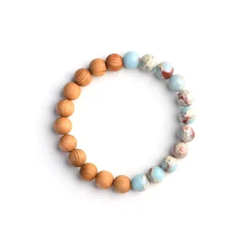 WJT Green Sandalwood Bracelets Unisex