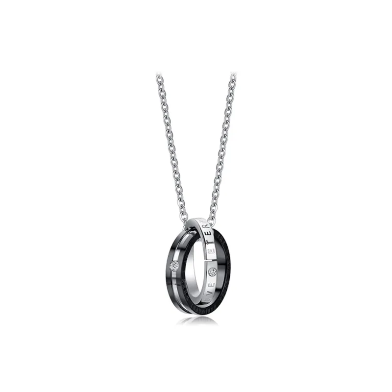 DH7 Titanium Steel Necklaces Unisex-3