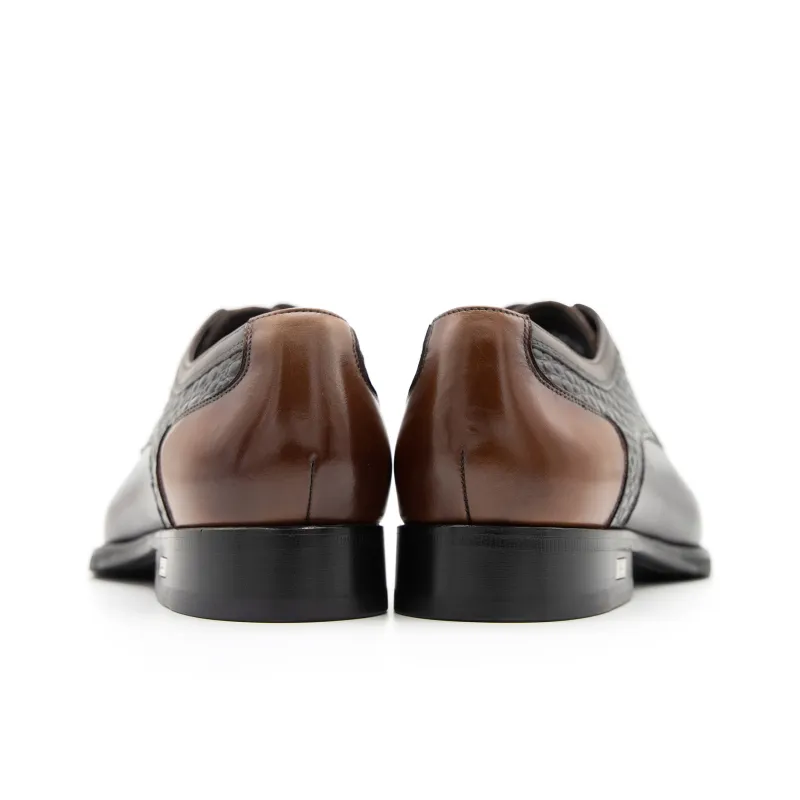 Satchi Dress Shoes Men's Coffee-4