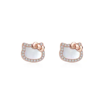 TIDECOLOR S925 Silver Stud Earrings Women's