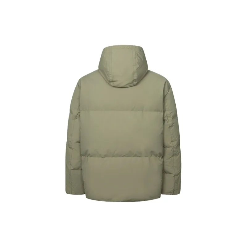 EVISU Down Jacket Men's Light Army Green-1