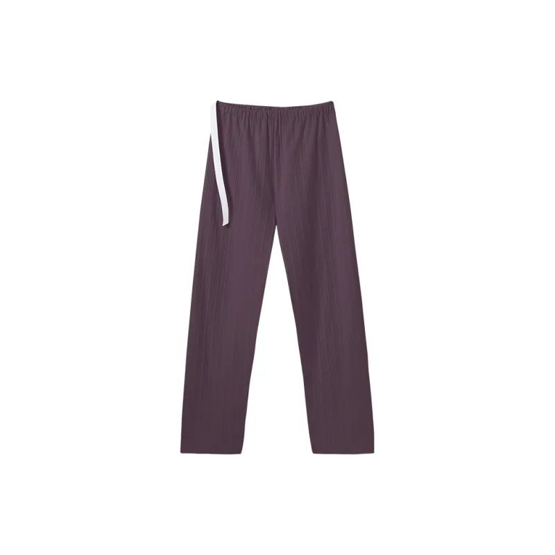 MADALLO Pajama Pants Women's Deep Taro Purple-0