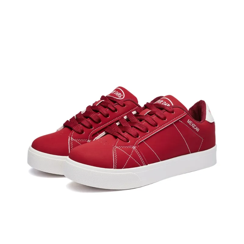 MEXICAN Abrasion Resistant Low Top Skateboard Shoes Women's-13