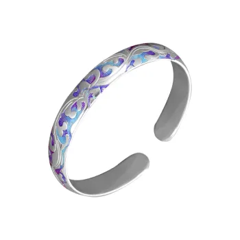 LAOYINJIANG 999 Fine Silver Sterling Silver Bracelets Women's