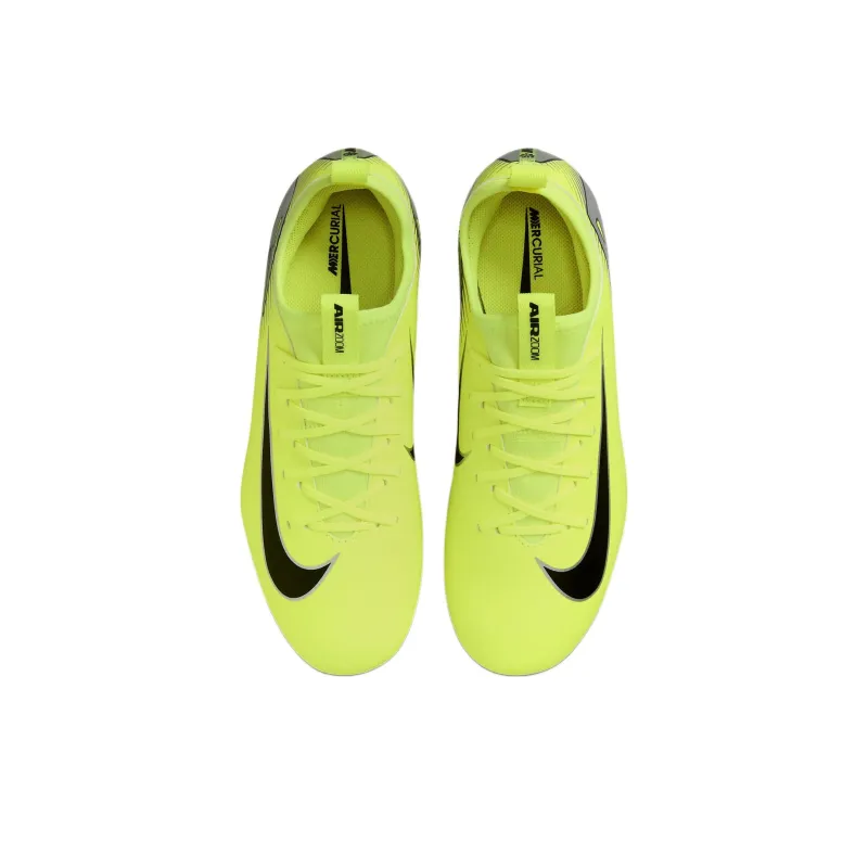 Nike Anti Slip Wear Resistant Low Top Kids' Soccer Shoes Yellow Black Kids'-4
