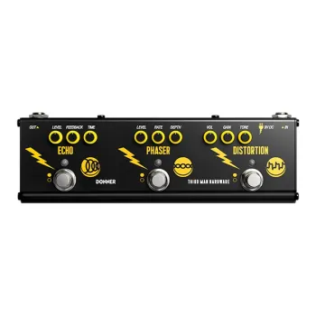 DONNER x Jack White Tang Nong Triple Threat Electric Guitar Multi Effects Pedal Guitar Accessories