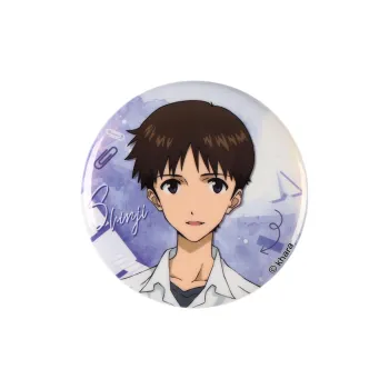 BOOM COMIC Neon Genesis Evangelion SCHOOLMEMORY Collection EVA Brushed Blue Light Badges