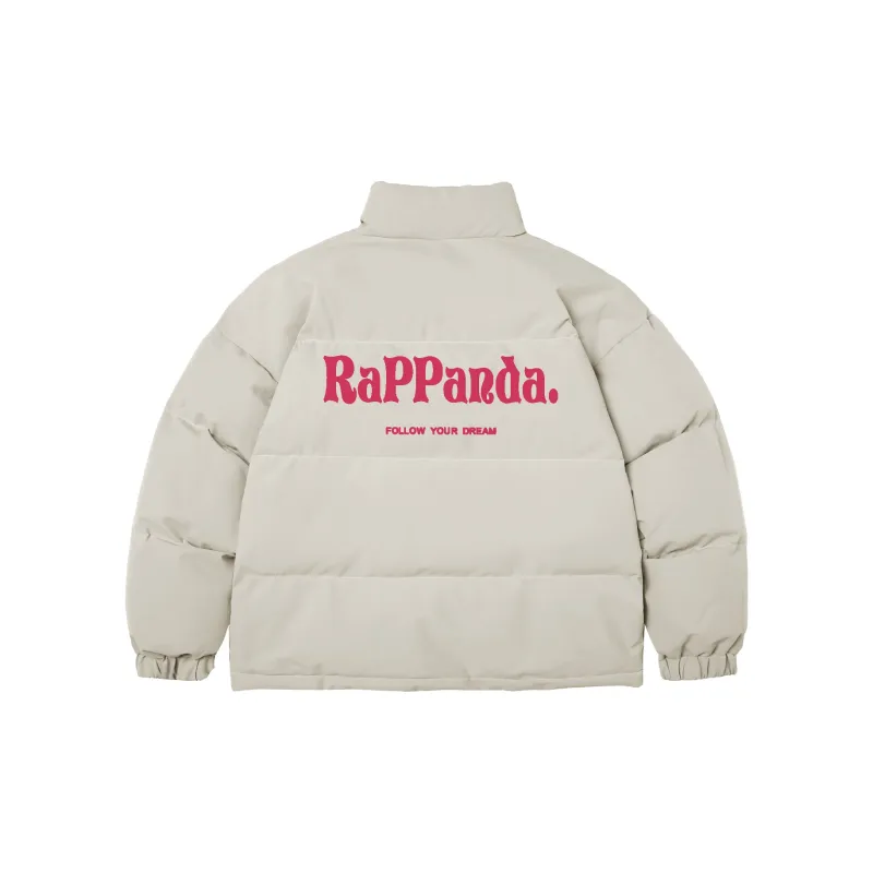 RAP PANDA Puffer Jackets Unisex-14