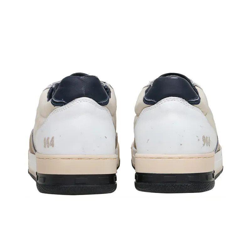 RHUDE Racing Sneaker 'White Navy'-3