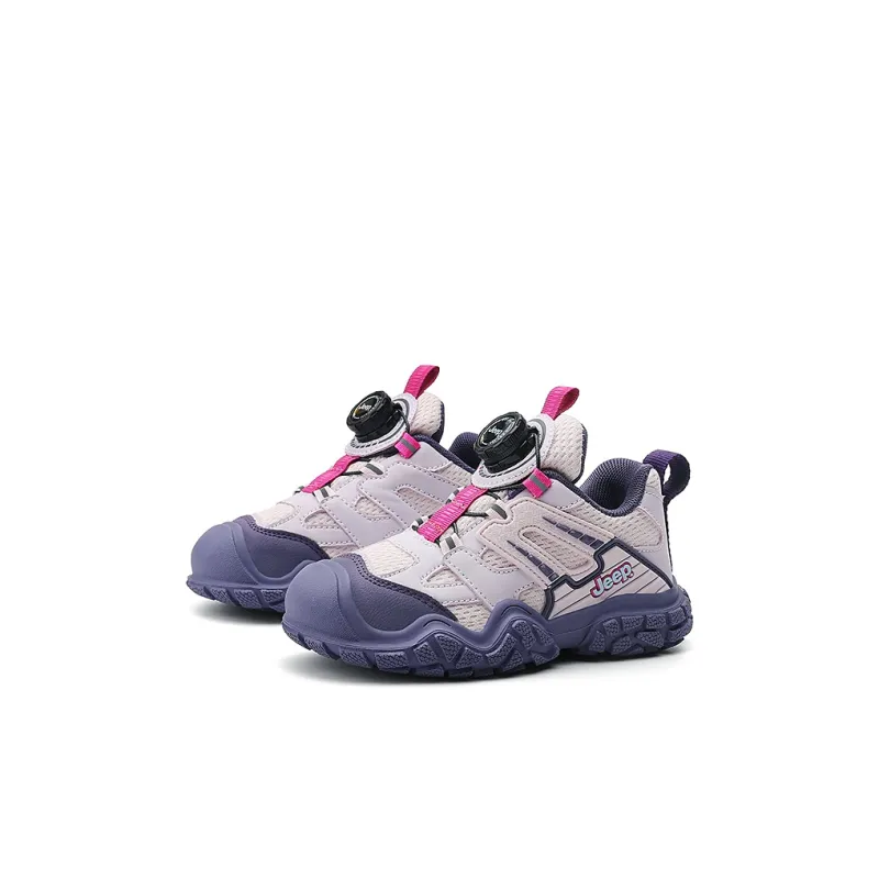 Jeep Slip Resistant Anti Kick Abrasion Resistant Breathable Low Top Kids Lifestyle Shoes Kids'-44