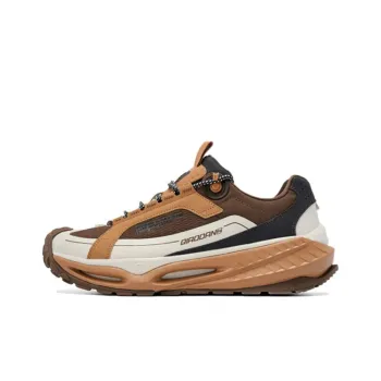 QIAODAN Mountain Sea ACE Anti Slip Wear Resistant Low Top Casual Shoes Women's Umber Beige