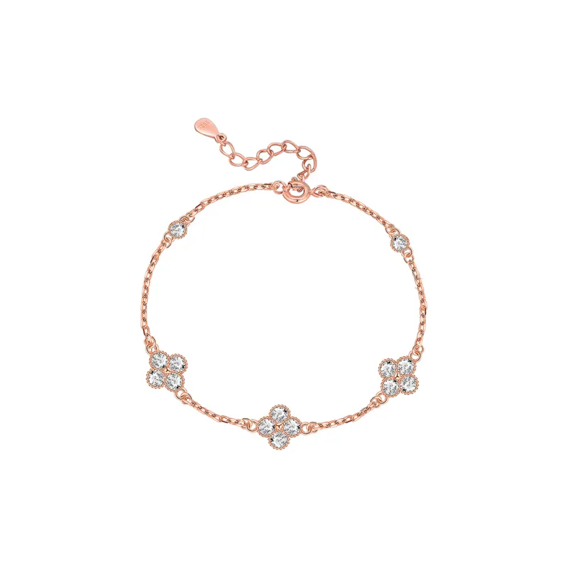 Chongqing Gold Store S925 Silver Bracelets Women's-5